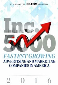 Inc. 5000 Fastest-Growing Advertising And Marketing Companies In America