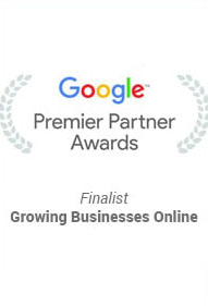 Premier Partner Awards - Growing Businesses Online Finalist