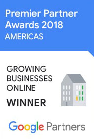 Premier Partner Awards - Growing Businesses Online Winner