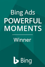 Bing Ads Powerful Moments - Winner