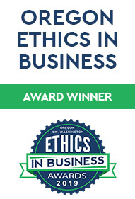 Oregon Ethics in Business - Award Winner