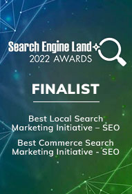 Search Engine Land 2022 Awards Finalist