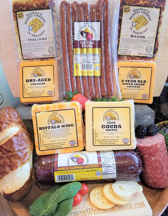 Gardner's Wisconsin Cheese and Sausage Artisan Cheeses and Meats– Gardners  Wisconsin Cheese and Sausage