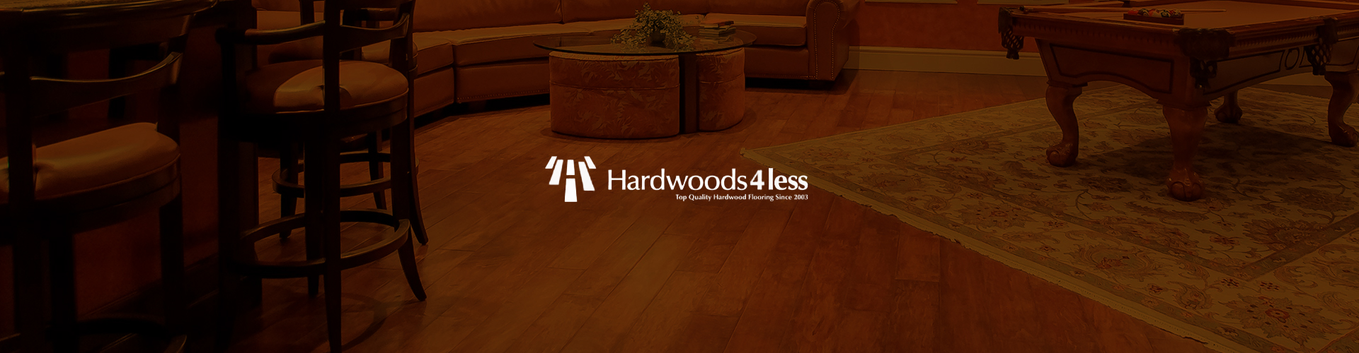 Hardwoods 4 Less banner