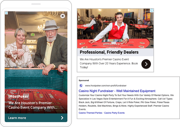 iHostPoker - Advertisements
