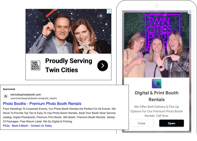 Twin Cities Photobooth - Graphic
