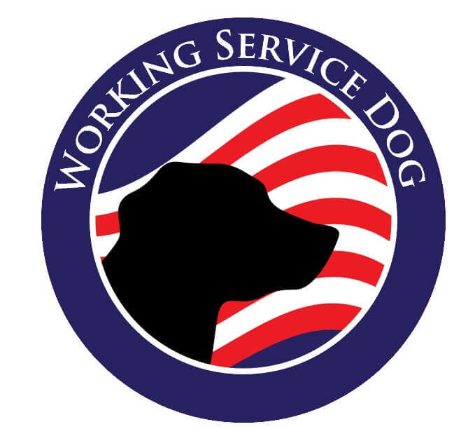 Working Service Dog logo