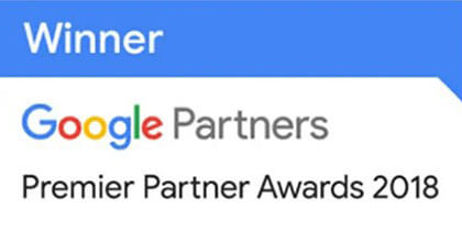 Google Premier Partner Award Winner 2018