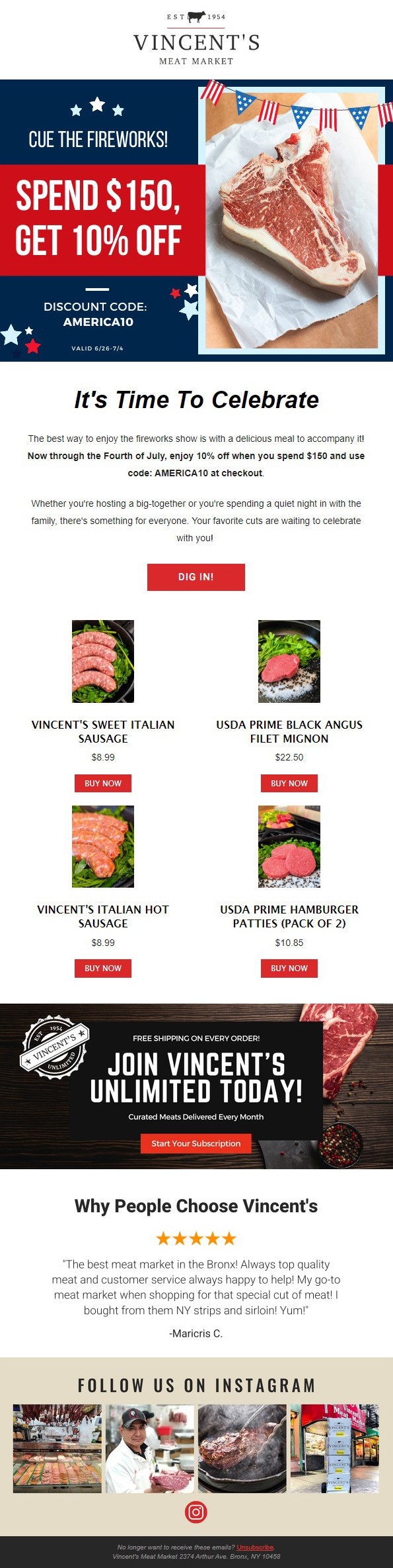 Vincent's Meat Market