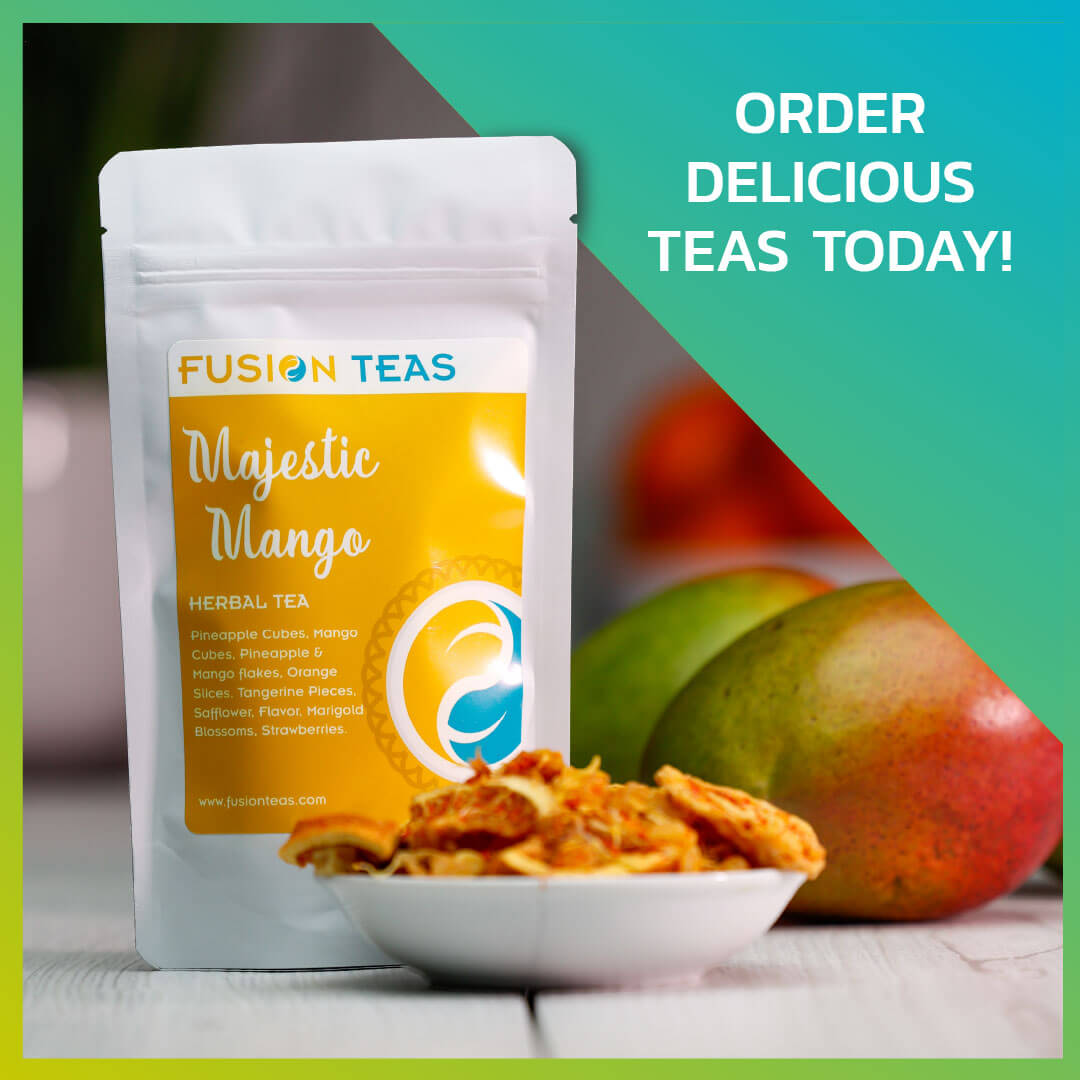 Paid Social Creative Example - Fusion Teas