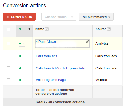 Conversion Tracking