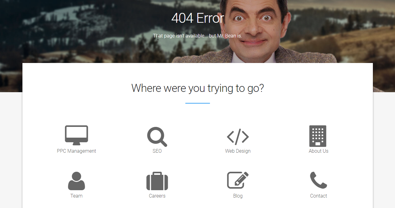 404 Error