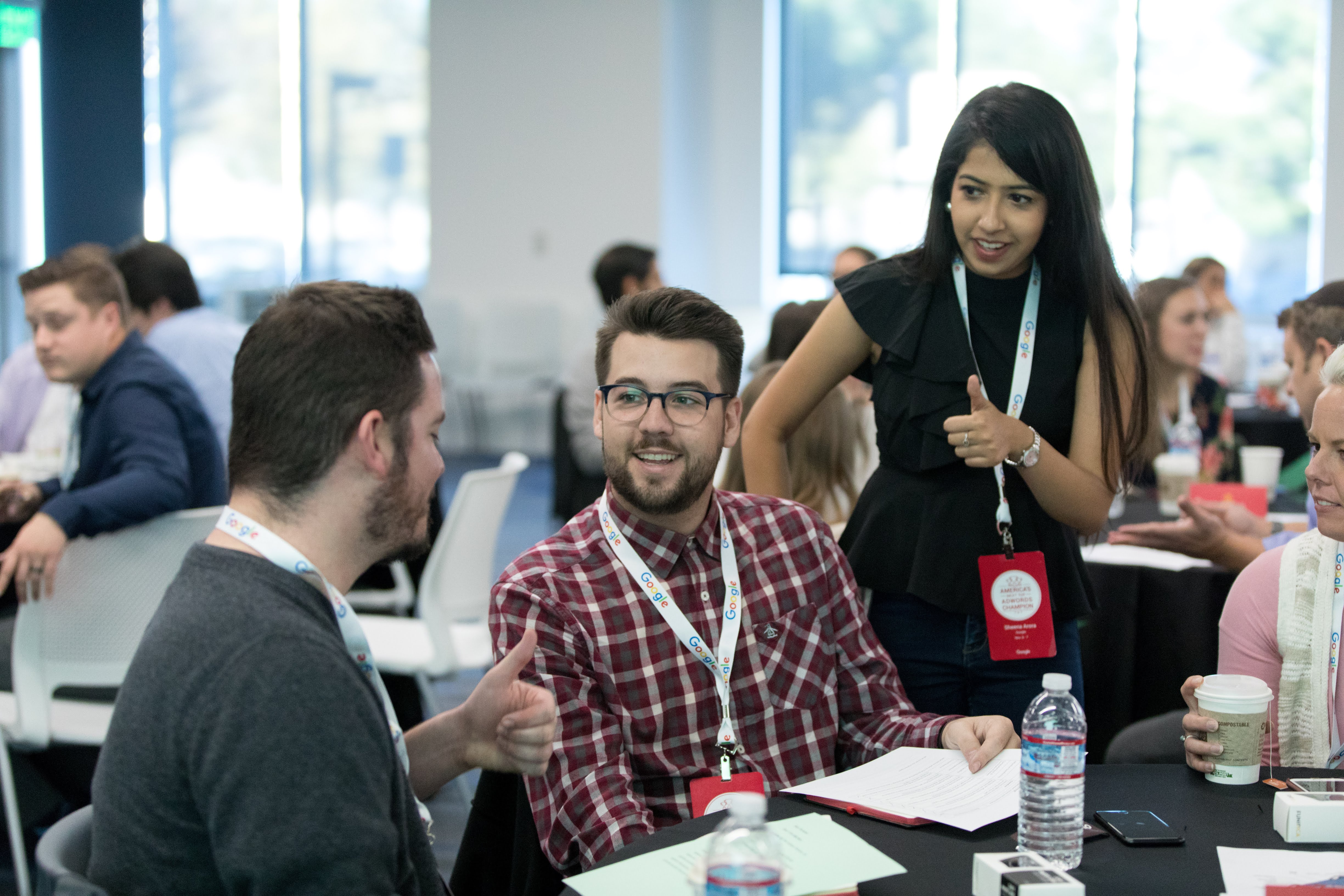 Enterprise Account Manager, Wilson McClain, represents LP at Google summit.