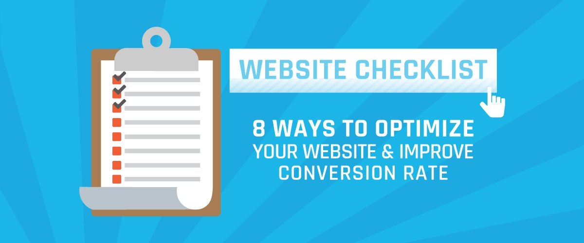 8 Ways to Optimize Your Website and Improve Conversion Rates