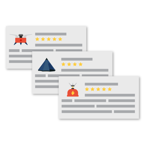 Customer reviews and ad extensions can really make your ads stand out.