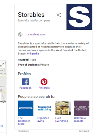 Google's local Knowlege Graph lists the information you need and more! 