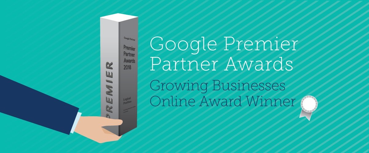 Logical Position Wins Google Partner Award for Growing Businesses Online!