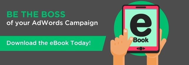 Be the boss of your adwords campaign. Download the ebook today