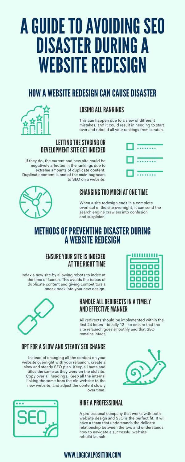 A Guide to Avoiding SEO Disaster During a Website Redesign