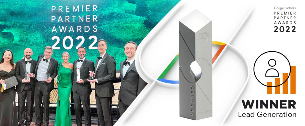 Google Premier Partner Awards Lead Generation 2022