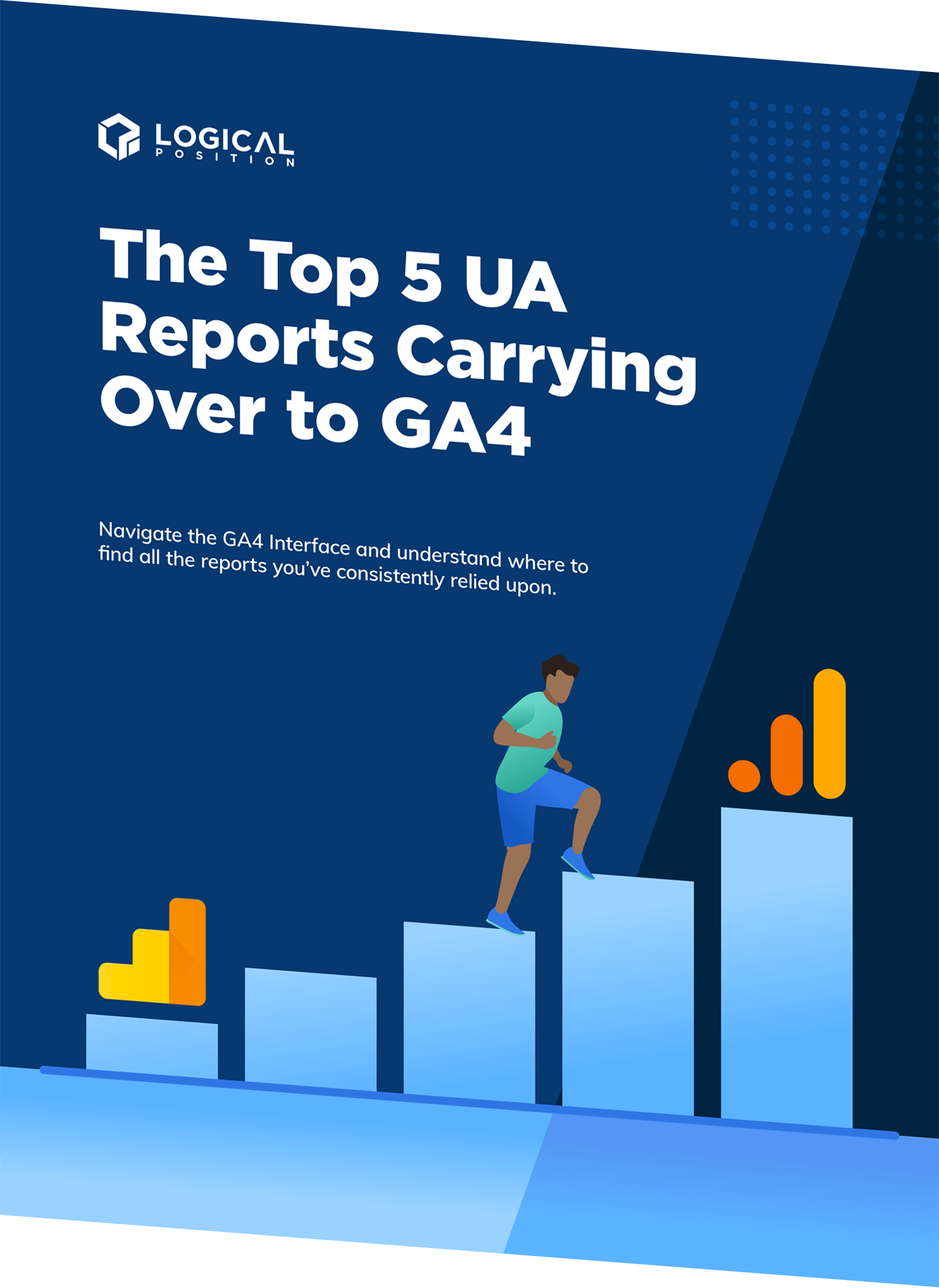 The Top 5 UA Reports Carrying Over to GA4 Graphic