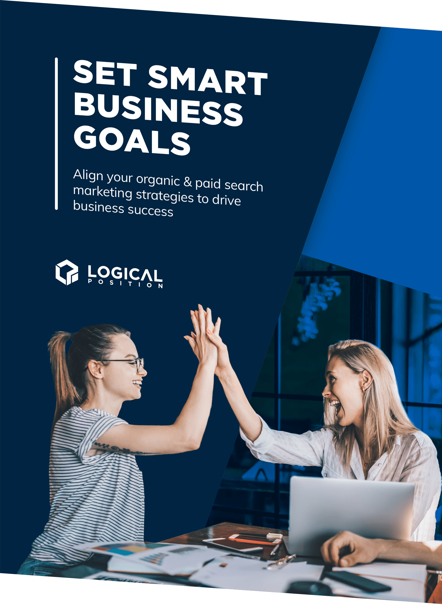 Set Smart Business Goals Logical Position