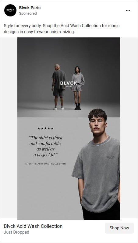 Blvck Paris Example