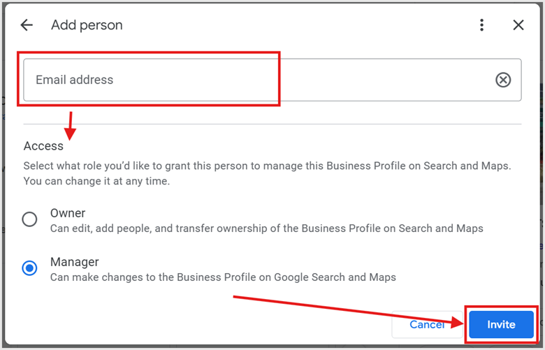 Add Users to Google Business Step 5